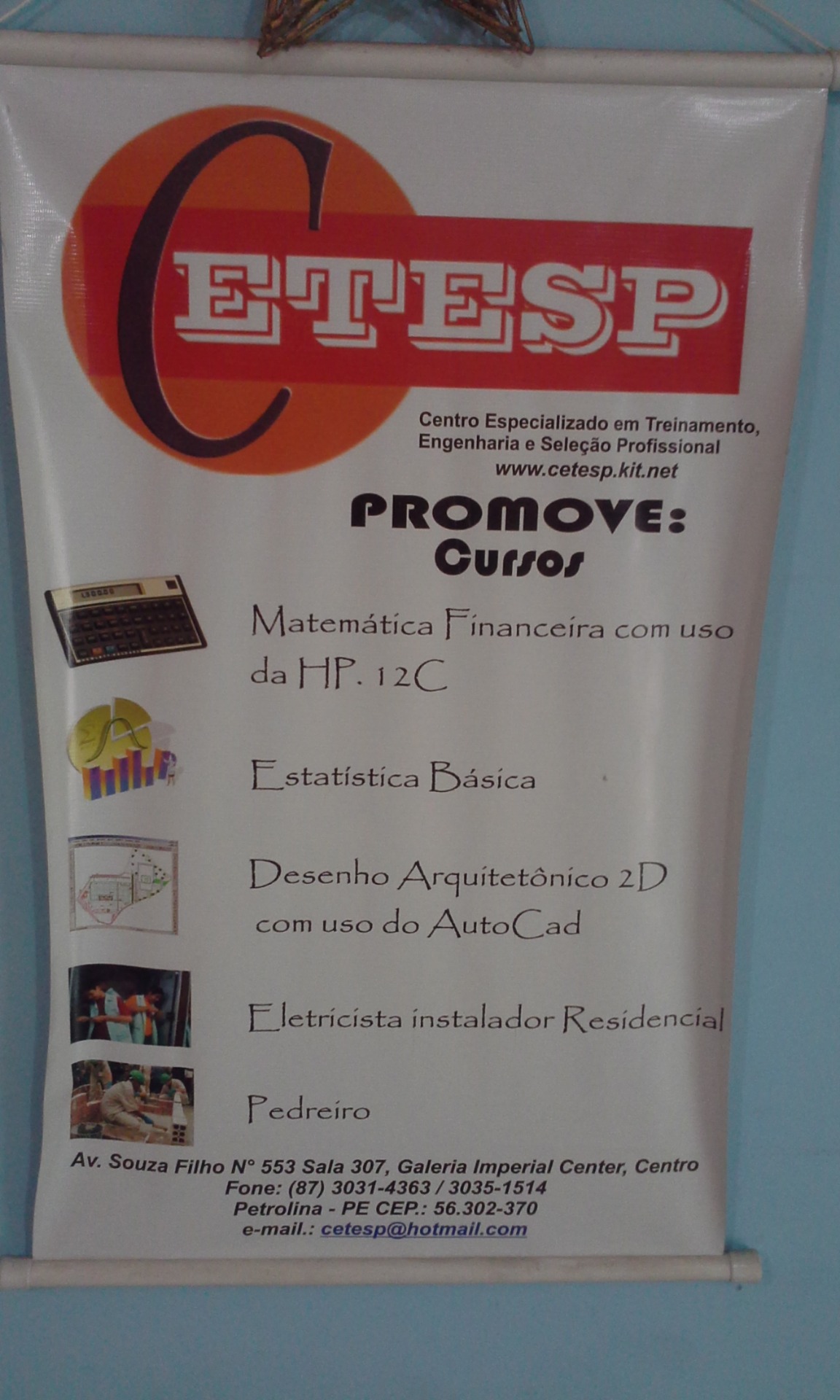 Cursos oferecidos no passado